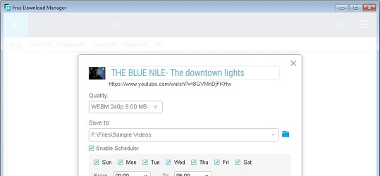 Download Scheduler
