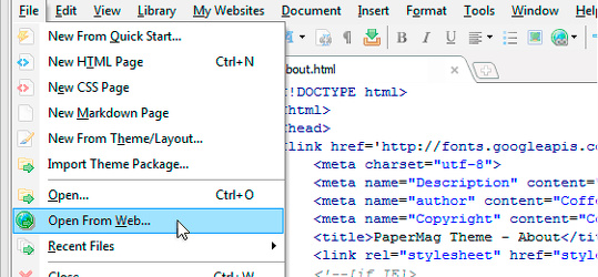 Program screenshot
