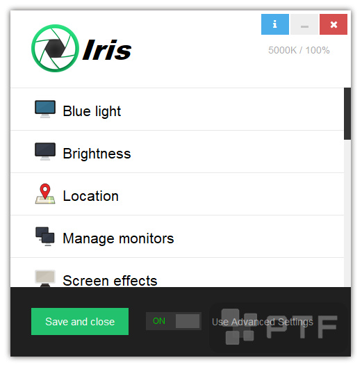 Program screenshot