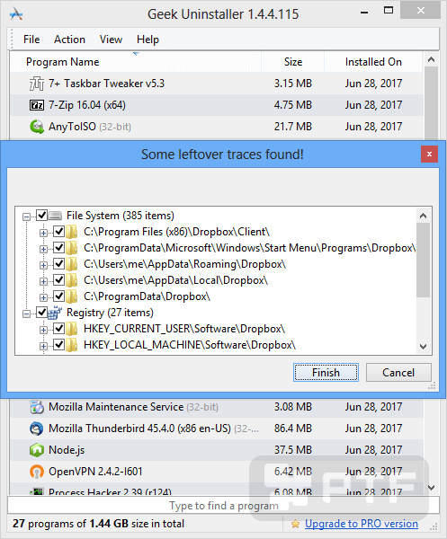 Program screenshot