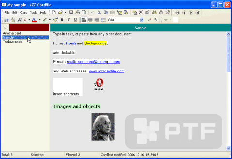 Program screenshot
