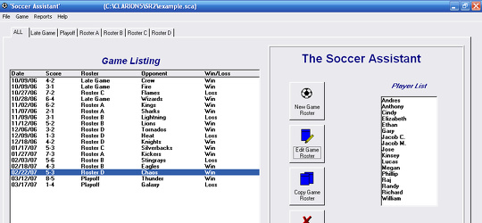 Program screenshot