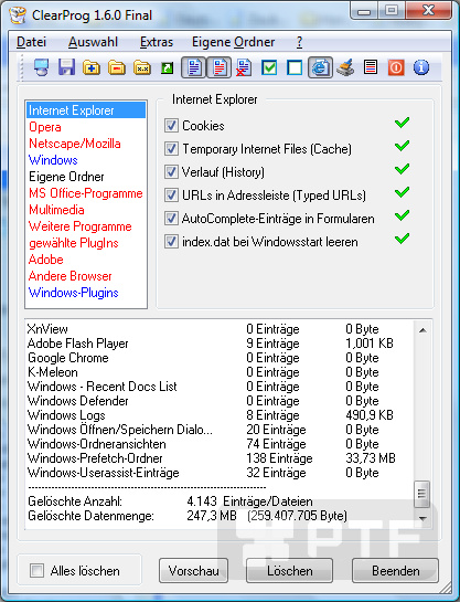 Program screenshot
