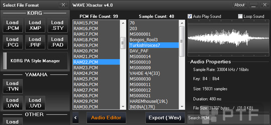 Program screenshot
