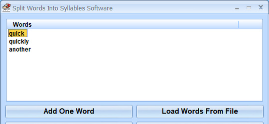 Program screenshot