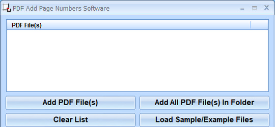 Program screenshot