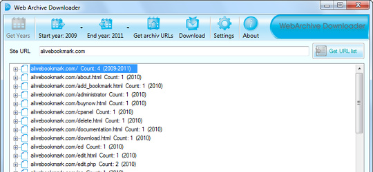 Program screenshot