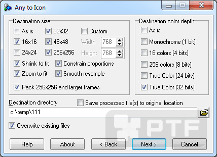 Program screenshot