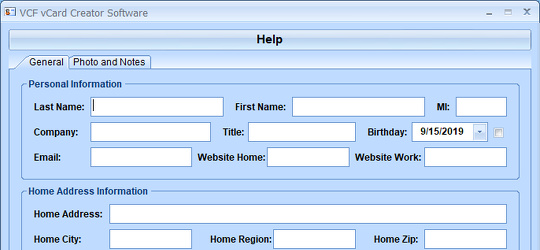 Program screenshot