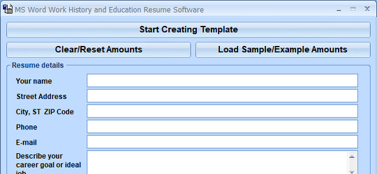Program screenshot