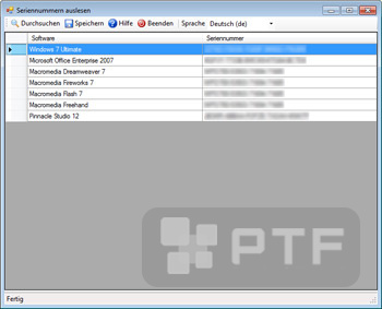 Program screenshot