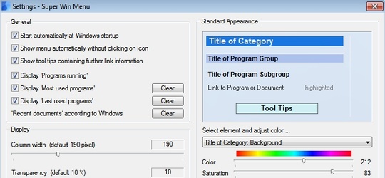 Program screenshot