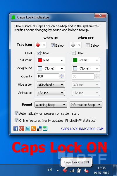 Program screenshot