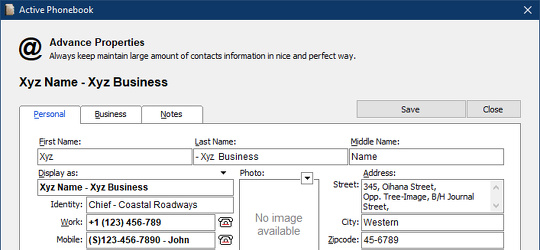Program screenshot