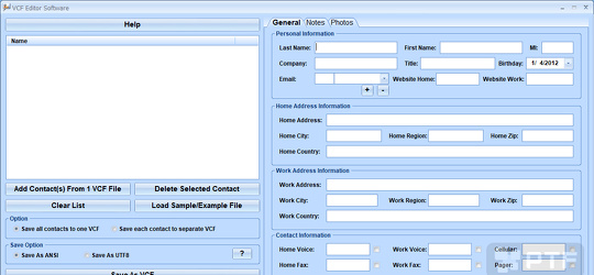 Program screenshot