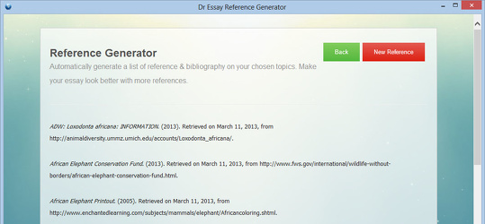 Program screenshot