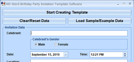 Program screenshot