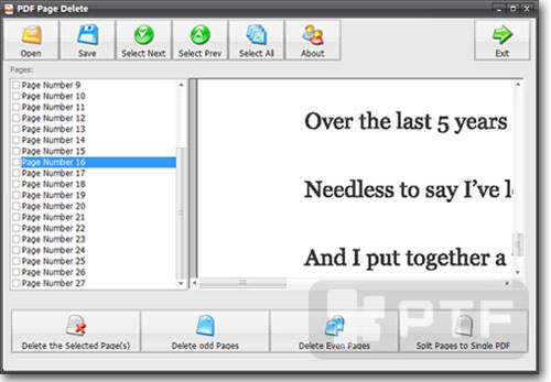 Program screenshot