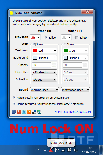 Program screenshot