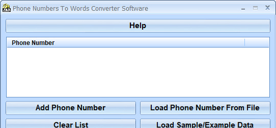 Program screenshot
