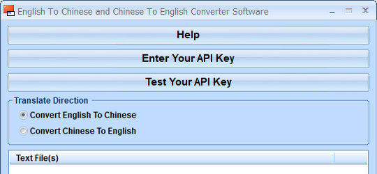 Program screenshot