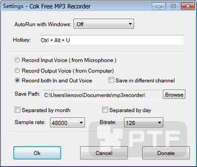 Program screenshot