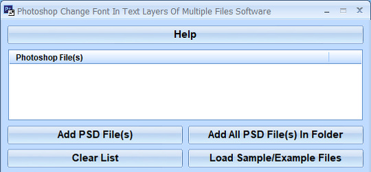 Program screenshot
