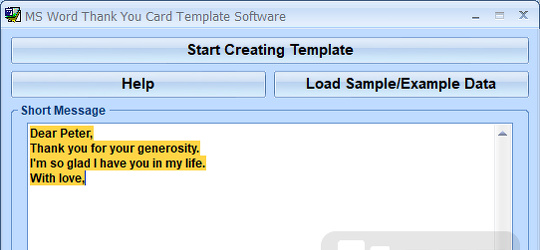 Program screenshot