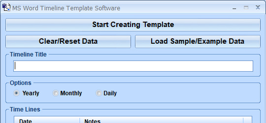 Program screenshot