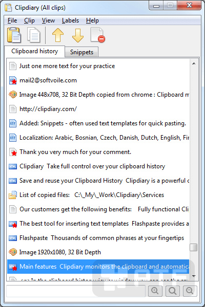 Program screenshot