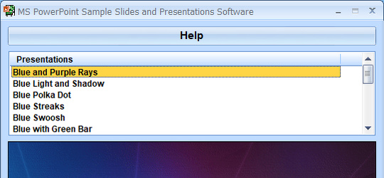 Program screenshot