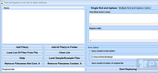Program screenshot