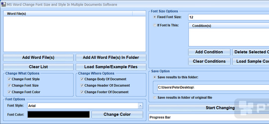 Program screenshot