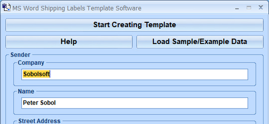 Program screenshot