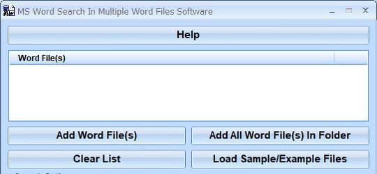 Program screenshot