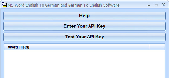Program screenshot