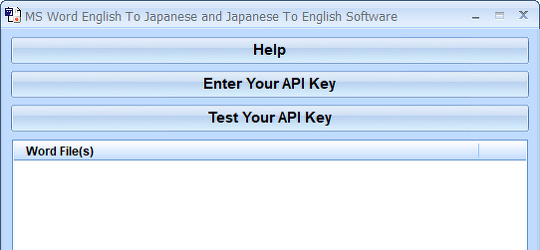 Program screenshot