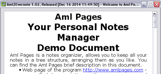Program screenshot