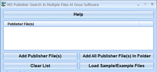 Program screenshot