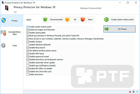 Program screenshot