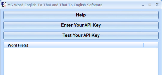 Program screenshot