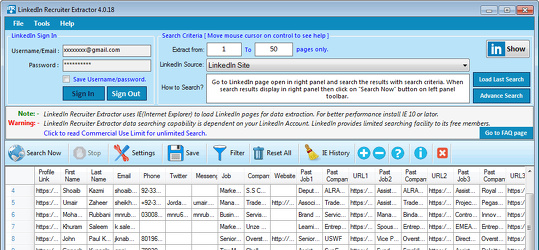 Program screenshot