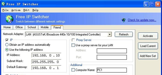 Program screenshot