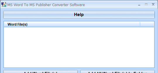 Program screenshot