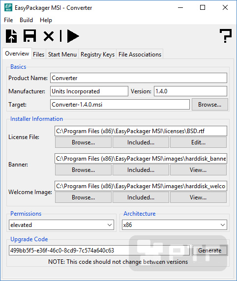 Program screenshot
