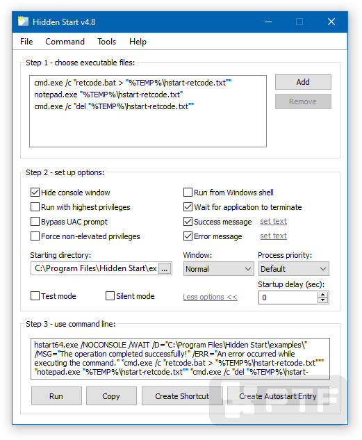 Program screenshot
