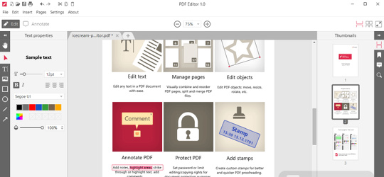 Program screenshot