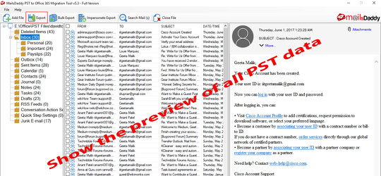 Program screenshot