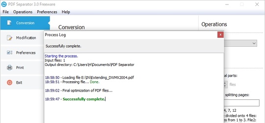Program screenshot
