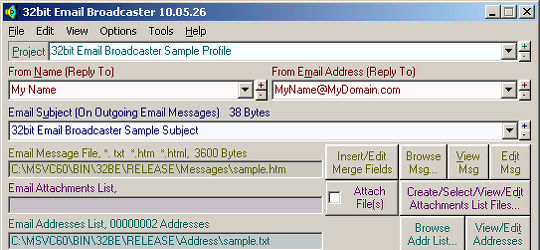 Program screenshot